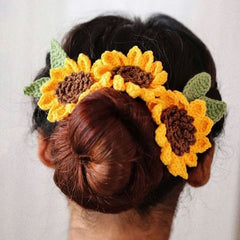 Sunflower Bun Wrap - Gajra