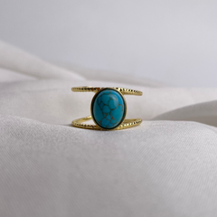 Azure Aura Ring