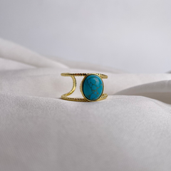 Azure Aura Ring