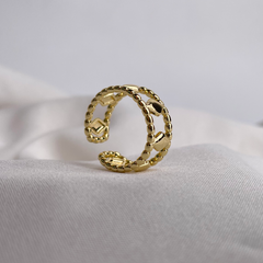 Golden Fortress Ring