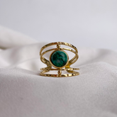 Green Goddess Ring