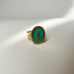 Aspis Ring - Green
