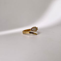 Serpentine Glow Ring