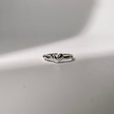 Silver Heart Ring