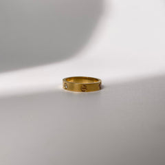 Elara Diamond Ring - Gold