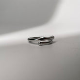 Intertwined Ring - Silver
