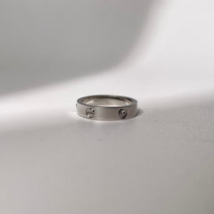 Elara Diamond Ring - Silver