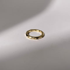 Band Ring with Diamond