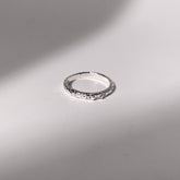 Silver Diamond Ring
