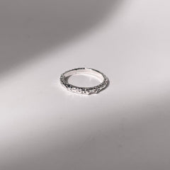 Silver Diamond Ring