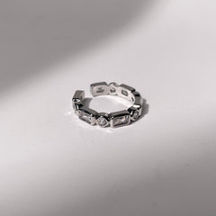 Linear Ring - Silver