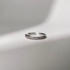 Petite Radiance Ring - Silver