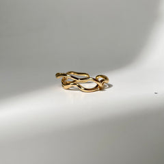 Dual Wavy Ring