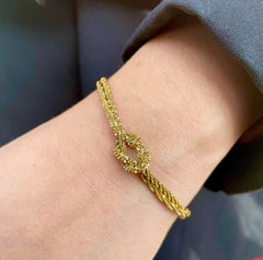 Infinity Twist Bracelet