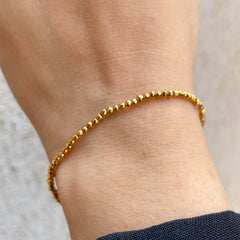 Golden Bead Bracelet