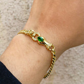 Emerald Viper Bracelet