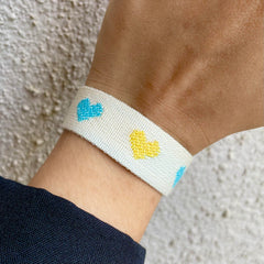 Heart Boho Band Bracelet