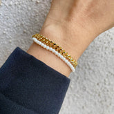 Pearl Link Grace Bracelet