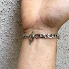 Silver Cascade Bracelet