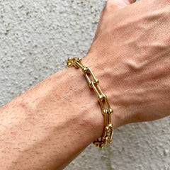 Curb Chain Bracelet - Gold