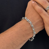 Curb Chain Bracelet - Silver