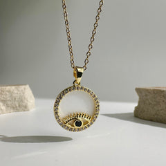 Pearl Eye Necklace