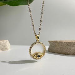 Pearl Eye Necklace
