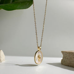 Tulip Pearl Necklace