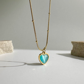 Aqua Amour Necklace