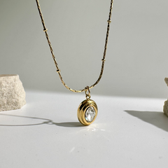 Sleek Charm Necklace