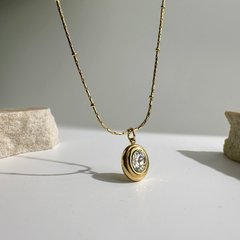 Sleek Charm Necklace