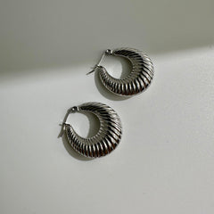 Layered Radiance Hoops Earrings