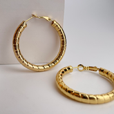 Big Round Hoop Earrings