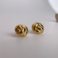 Twist Stud Earrings