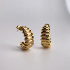 Linear Elegance Studs Earrings