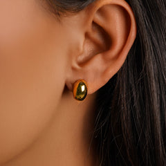 Petite Oval Earrings