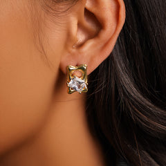 Diamond Stud Earrings