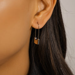 Lockdrop Hoops Earrings