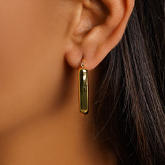 Sleek Rectangle Earrings