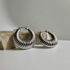 Layered Radiance Hoops Earrings