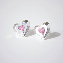 MiniLuxe Heart Earrings