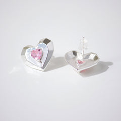 MiniLuxe Heart Earrings