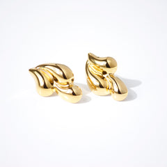 Golden Wave Earrings