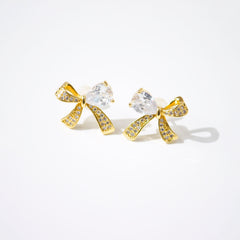 Enchanted Bow Studs Earrings