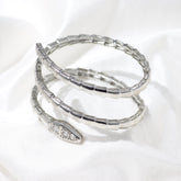 Triple Cobra Kada- Silver