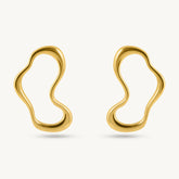 Fluid Wave Earrings
