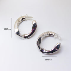 Puffed Earring - Local Pitara