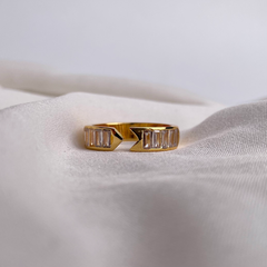 Sunrise Sparkle Ring