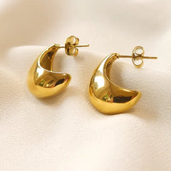 Aqua Gleam Drops Earrings