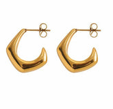 Horizon Arc Studs Earrings